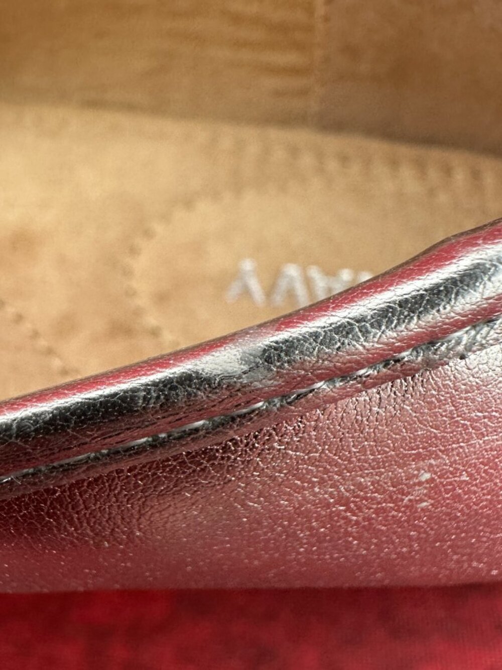 OLD NAVY MARY JANES WOMEN BALLET FLATS METALIC SLIVER FINISH SQUARE TOE SIZE 6 - Picture 5 of 9